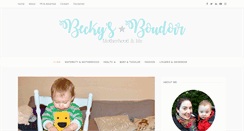 Desktop Screenshot of beckysboudoir.com